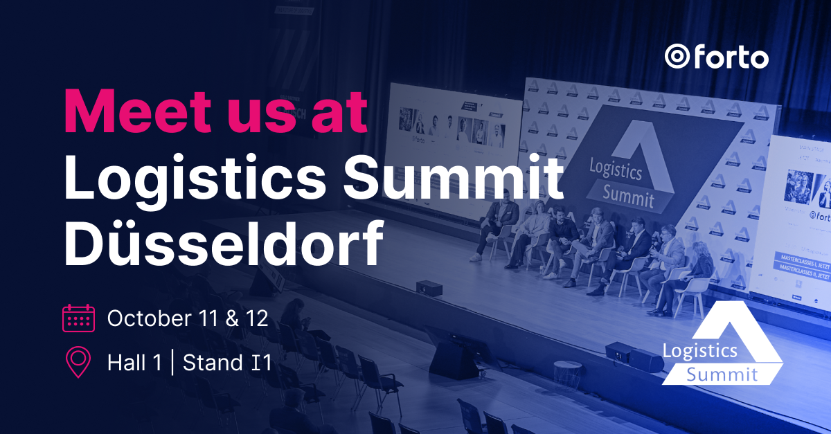 Join Forto at the Logistics Summit event in Düsseldorf!